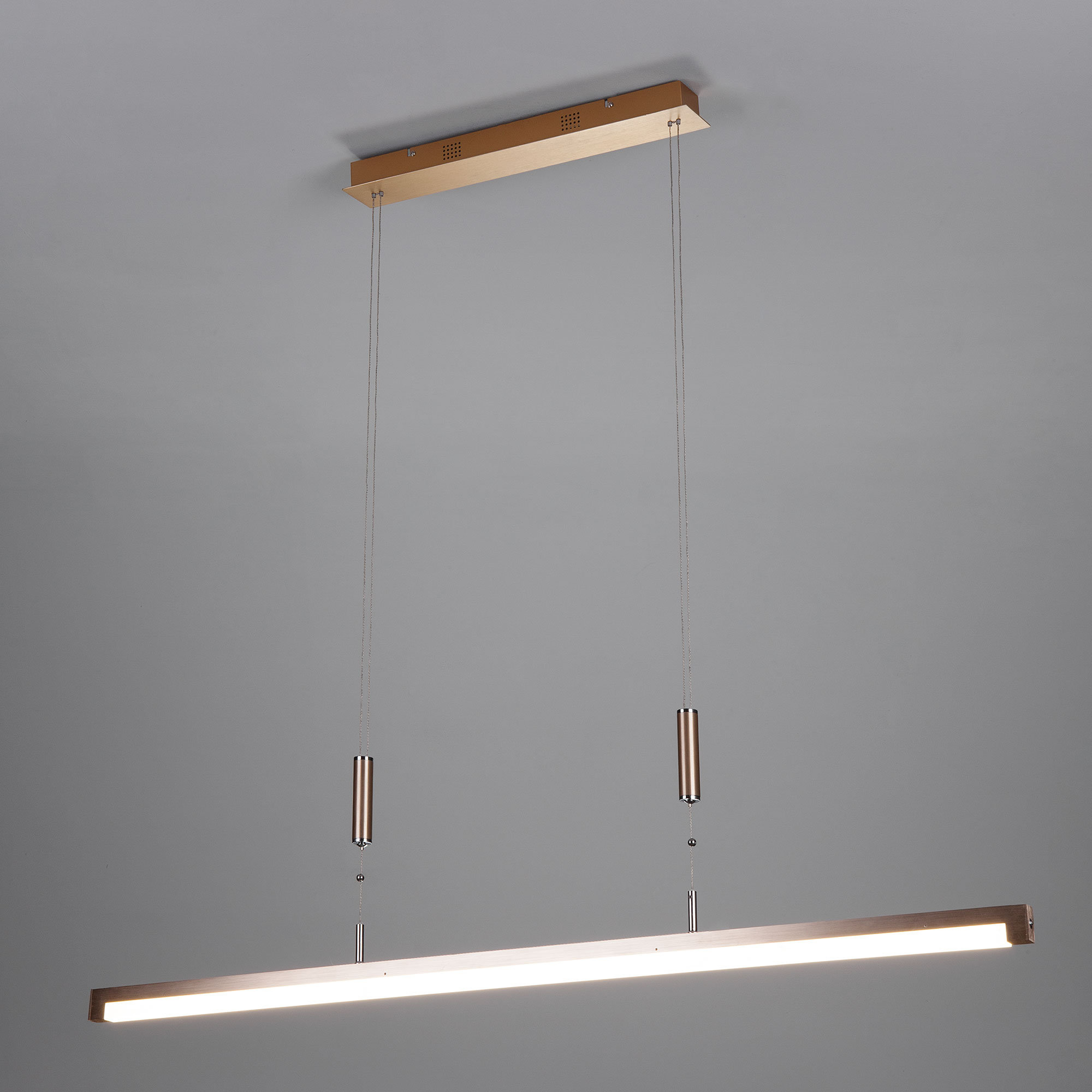 Подвесной светодиодный светильник Eurosvet Line 90030/1 золото