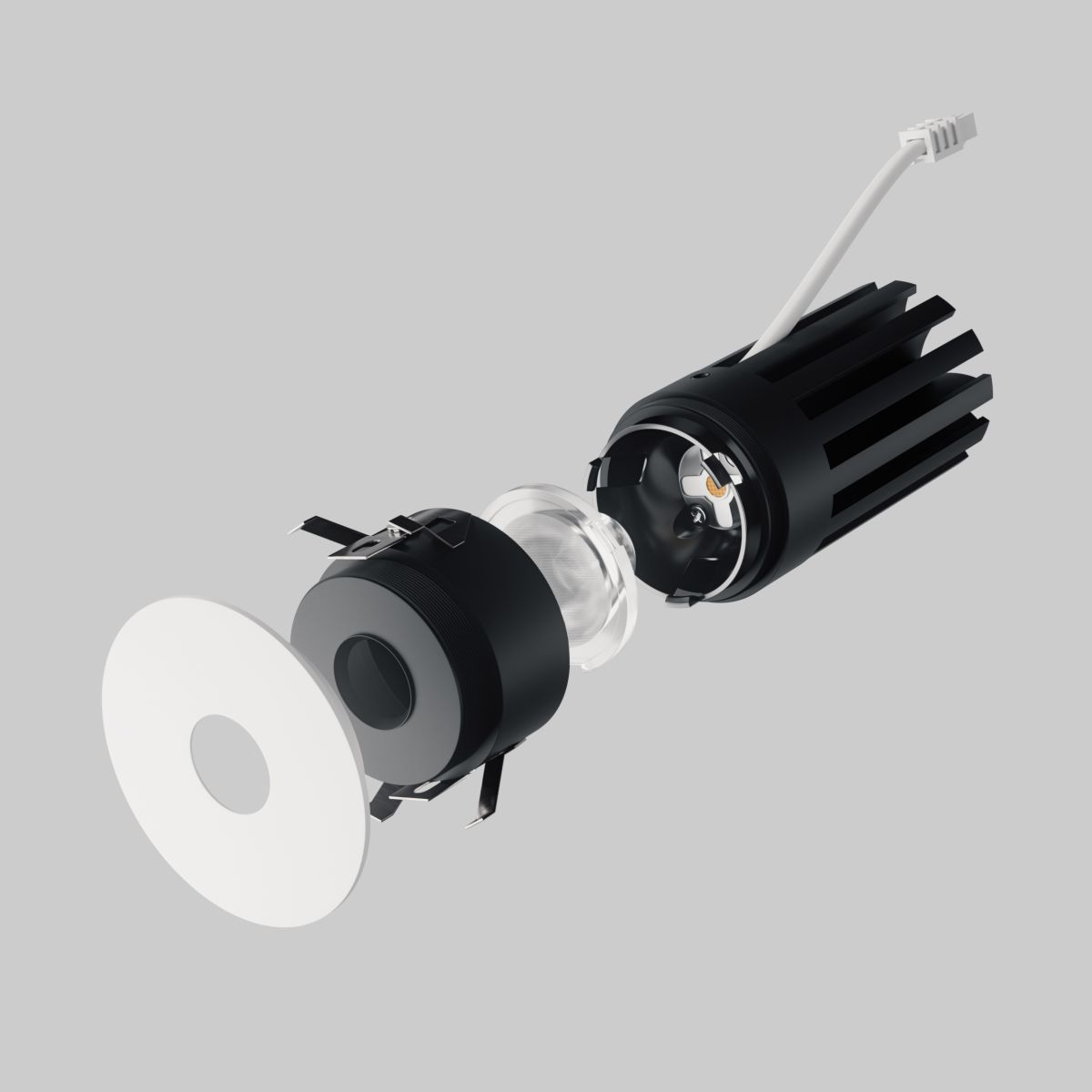 Встраиваемый светильник Lightstar Spira Slim 074446