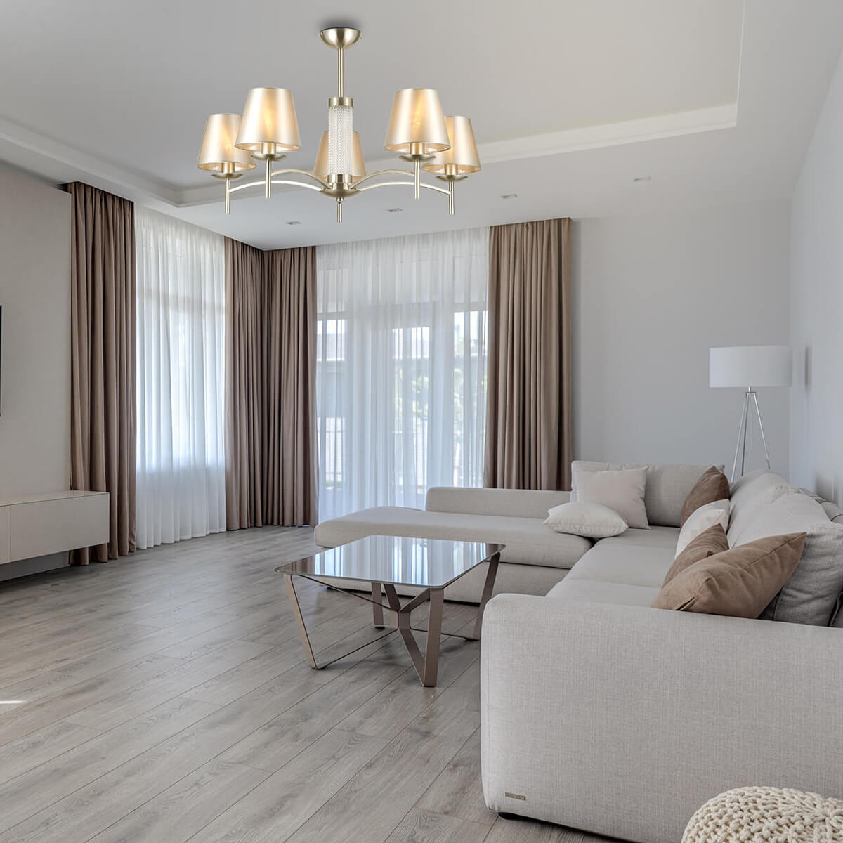 Люстра на штанге F-Promo Velum 2906-5P