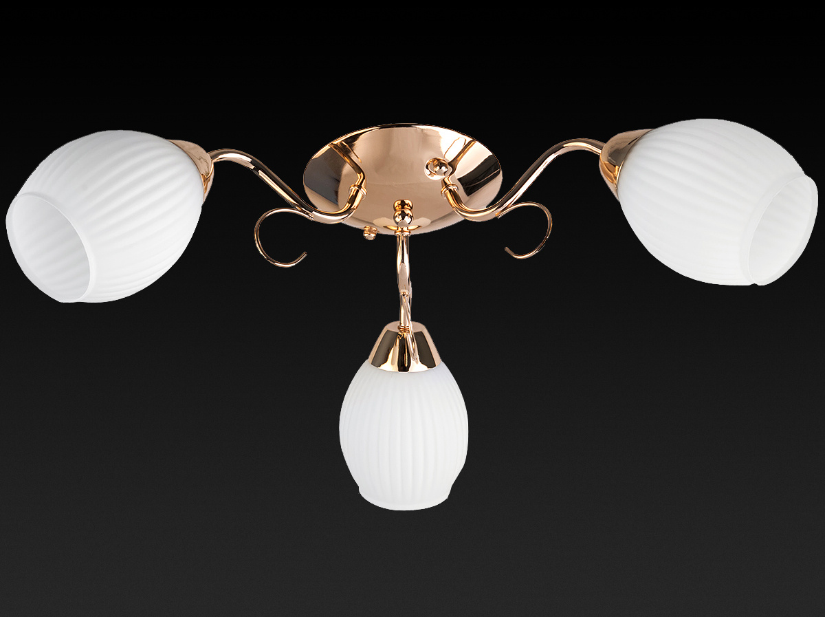 Потолочная люстра Toplight Kristin TL3520X-03FG