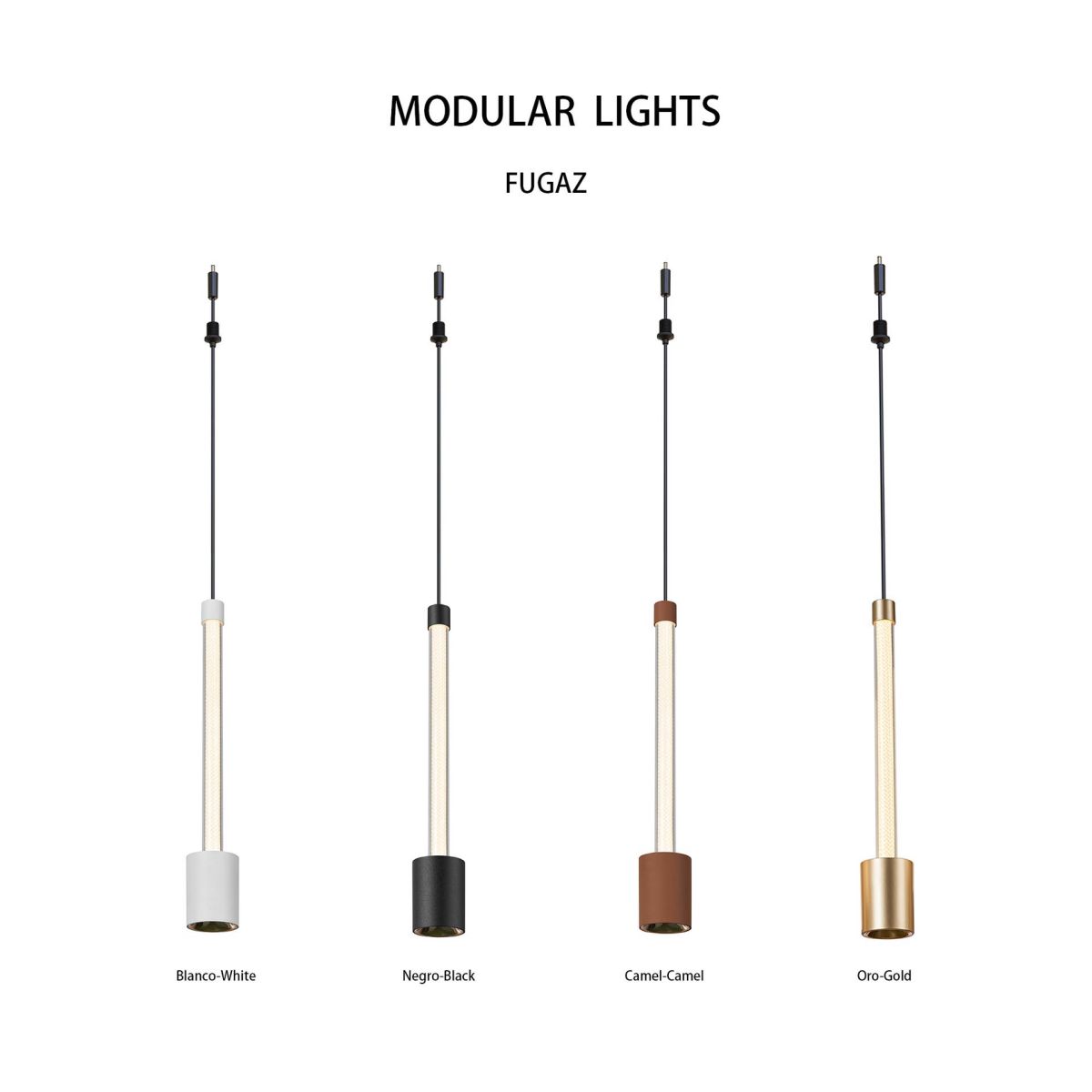 Подвесной модульный светильник без основания Mantra Fugaz 9329