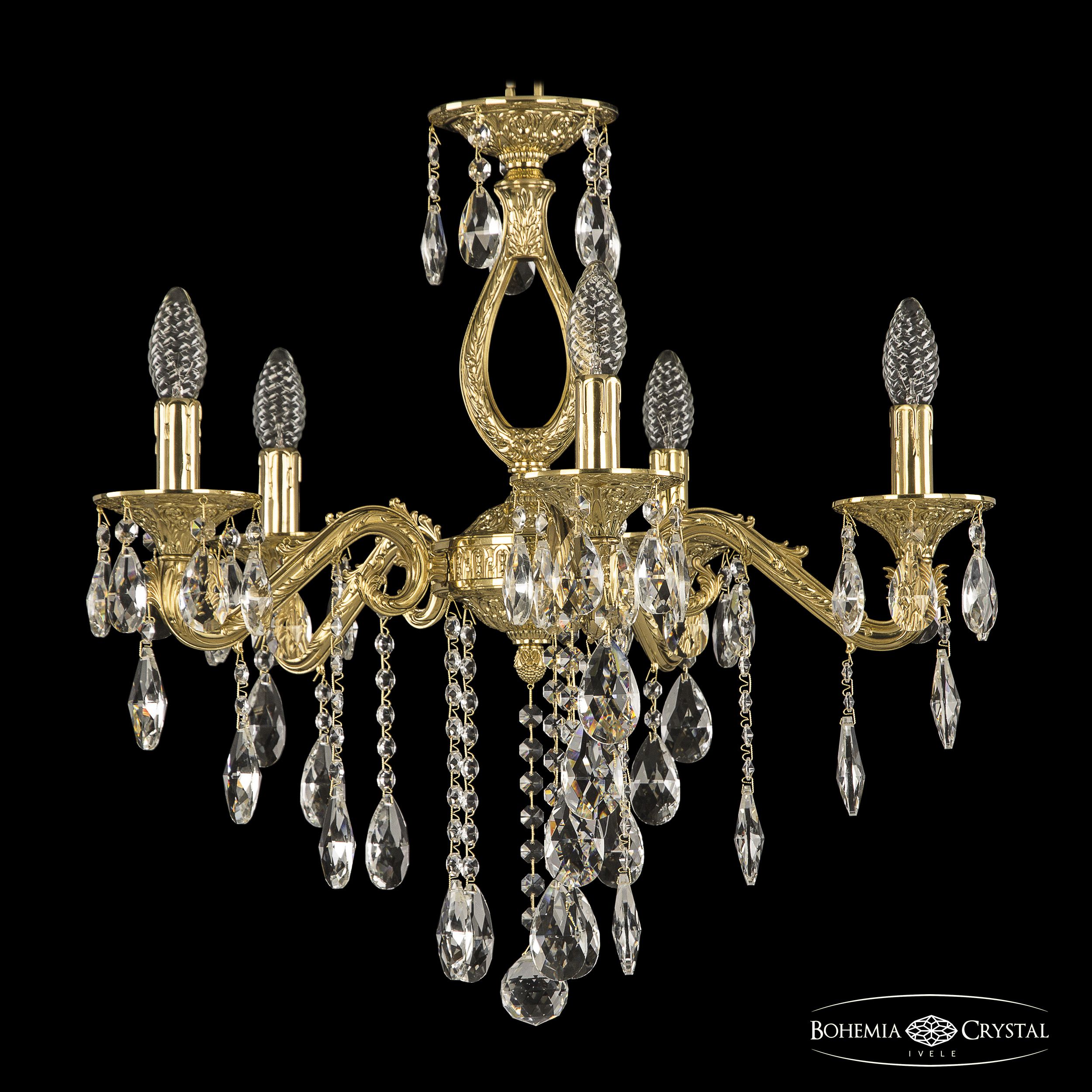 Подвесная люстра Bohemia Ivele Crystal Florence 71302/5/175 B G