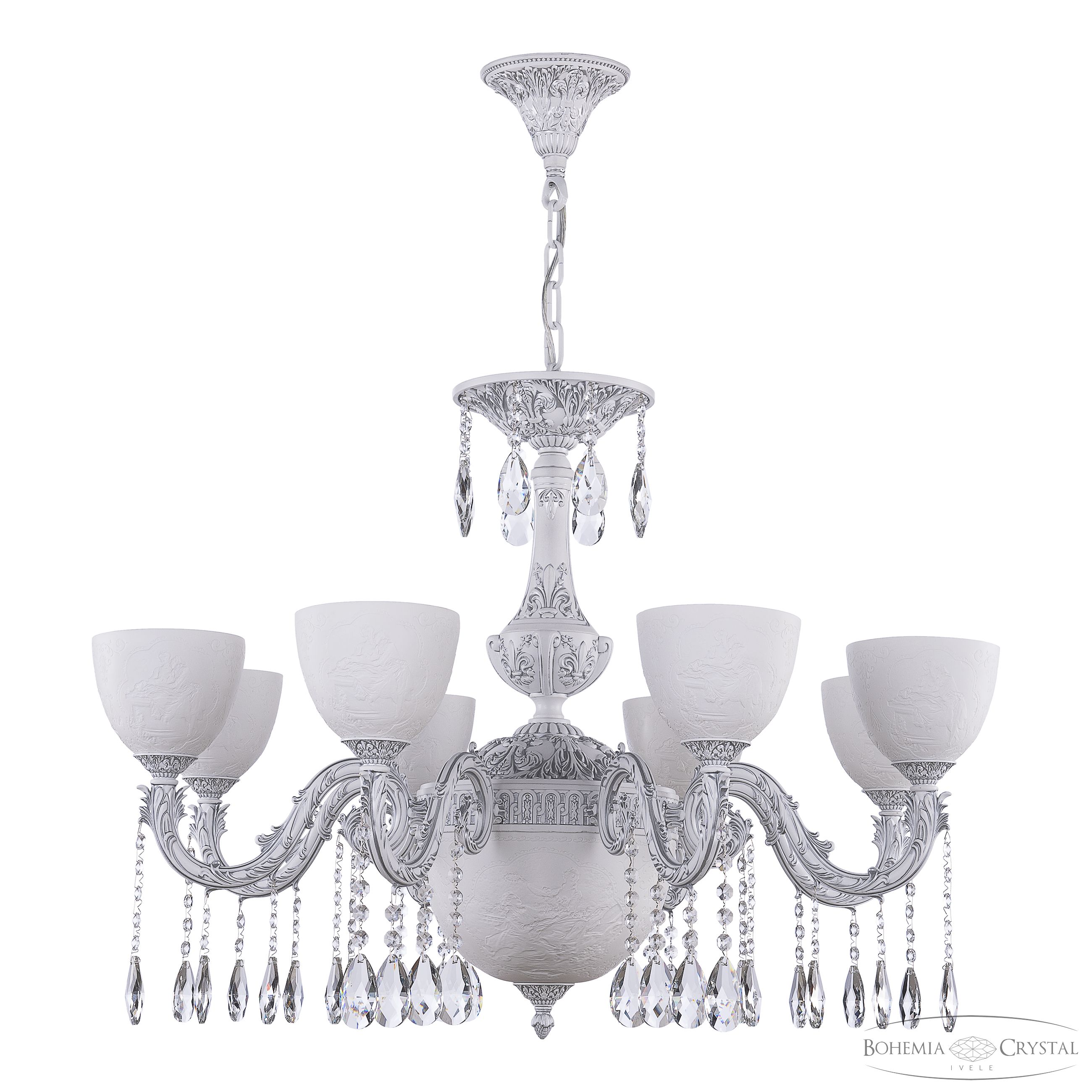 Подвесная люстра Bohemia Ivele Crystal AL79101P/8/250 A WMN P1 U Pair