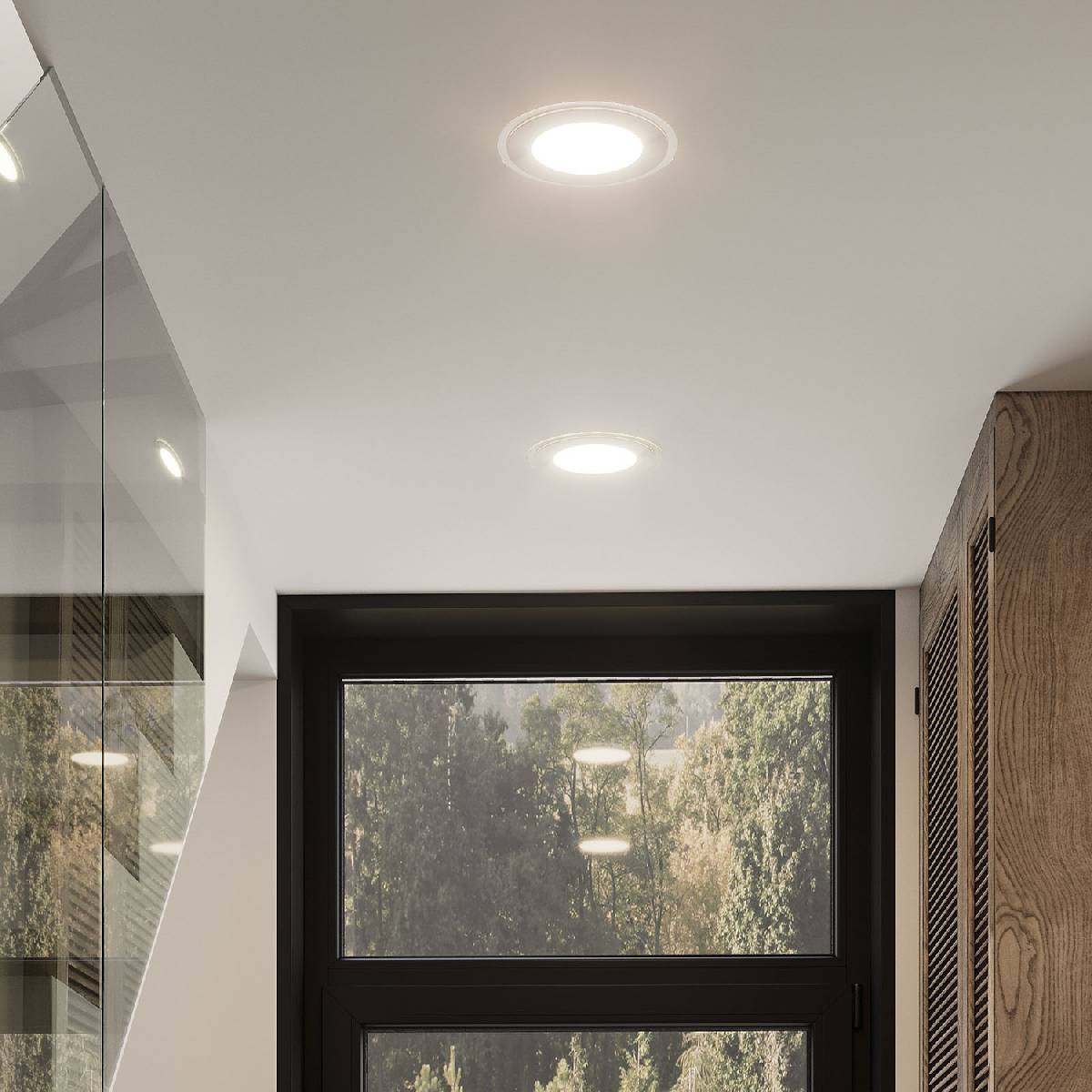 Встраиваемый светильник Gauss Glass 947111218