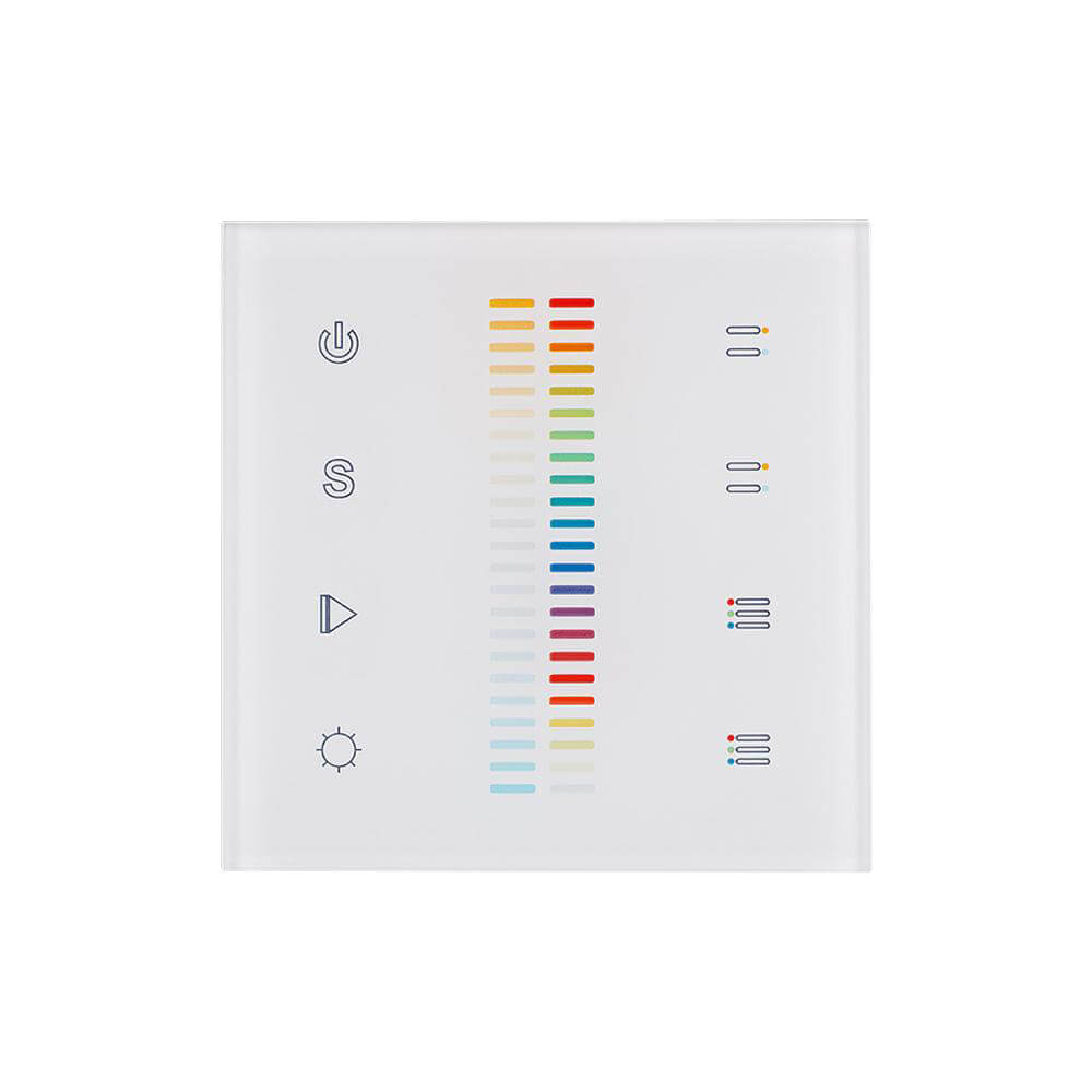 Панель Arlight Sens SR-2830C-AC-RF-IN White (220V,RGB+CCT,4зоны) 021035