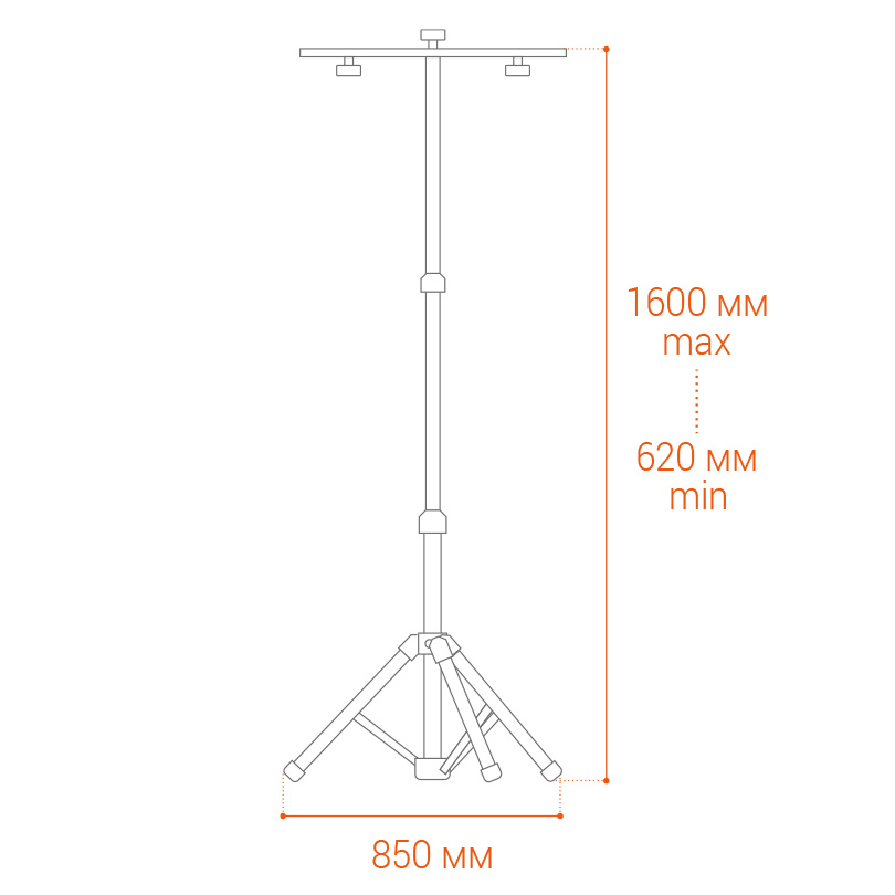 Штатив телескопический Wolta WFL-TRI/01Y