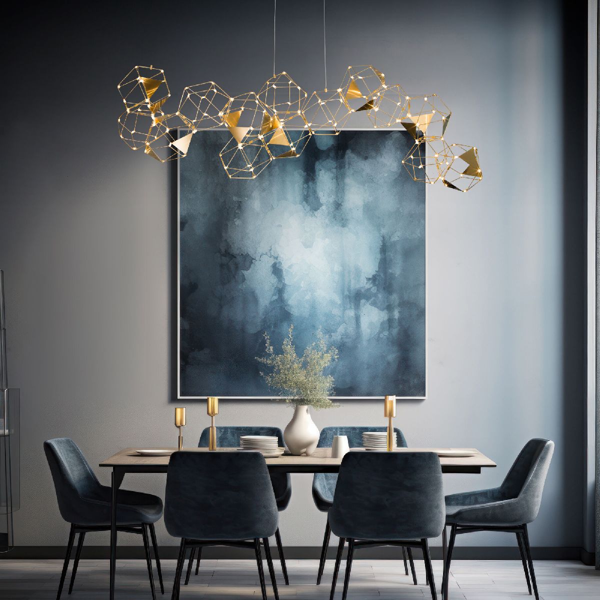 Подвесная люстра Eurosvet Uma 90368/14 медь a065029