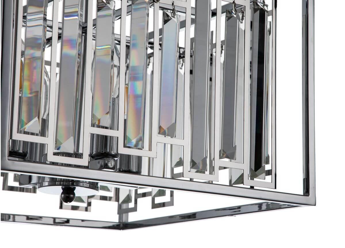 Люстра на штанге Indigo Valzer 12001/4R Chrome V000063