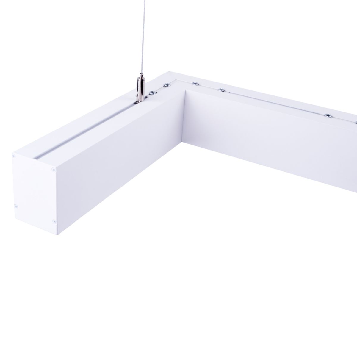 Линейный подвесной светильник Uniel UL-00013518 ULO-K19A 30W/4000K/Z30-120 IP40 WHITE
