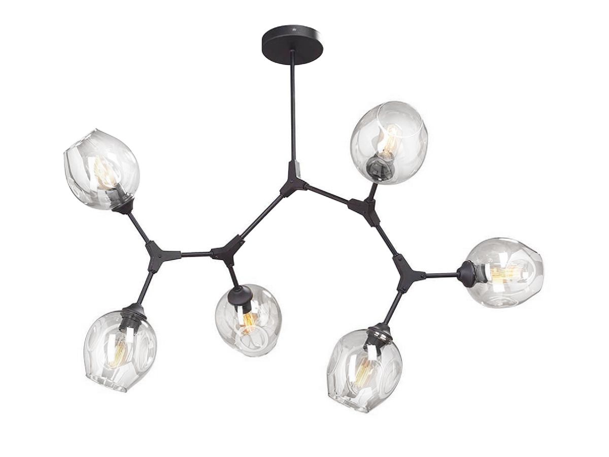 Люстра на штанге Elvan LU-113/6-Е27-Bl