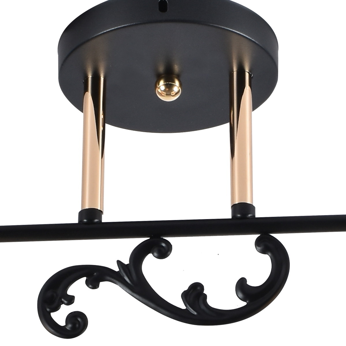 Люстра на штанге Reluce 01278-0.3-02B BK+FGD