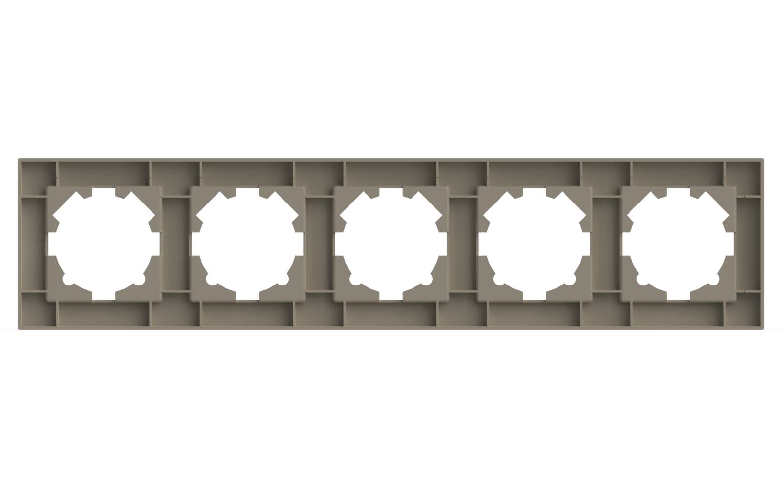 Рамка пятиместная ELBI Vega 510-010300-250