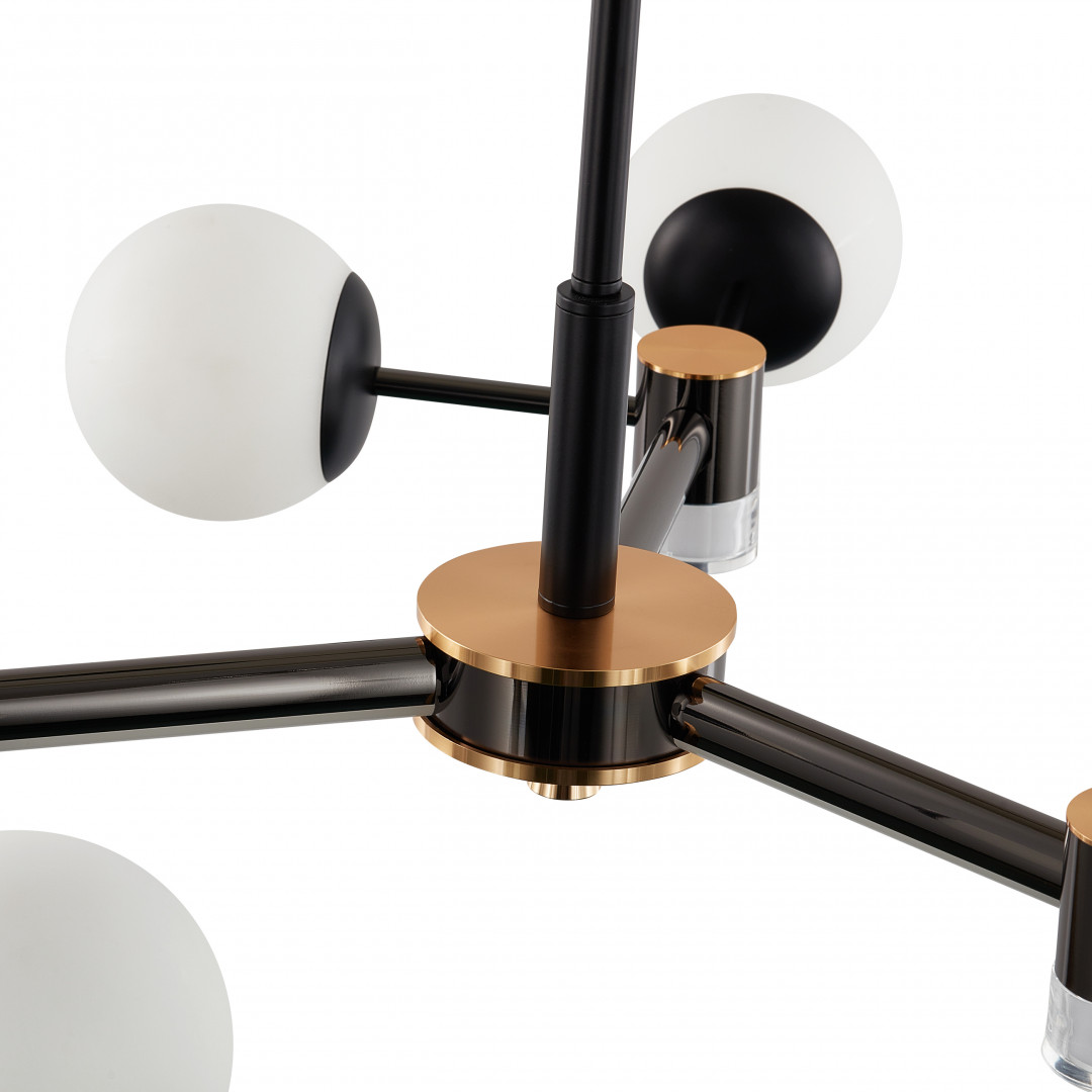 Подвесной светильник Arte Milano Ferrara 277010/6 BK/GD