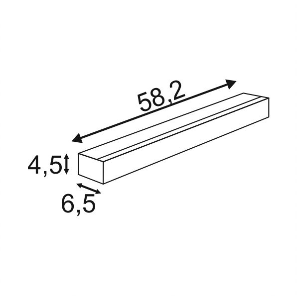 Настенный светодиодный светильник SLV Sight 60 Led 160184