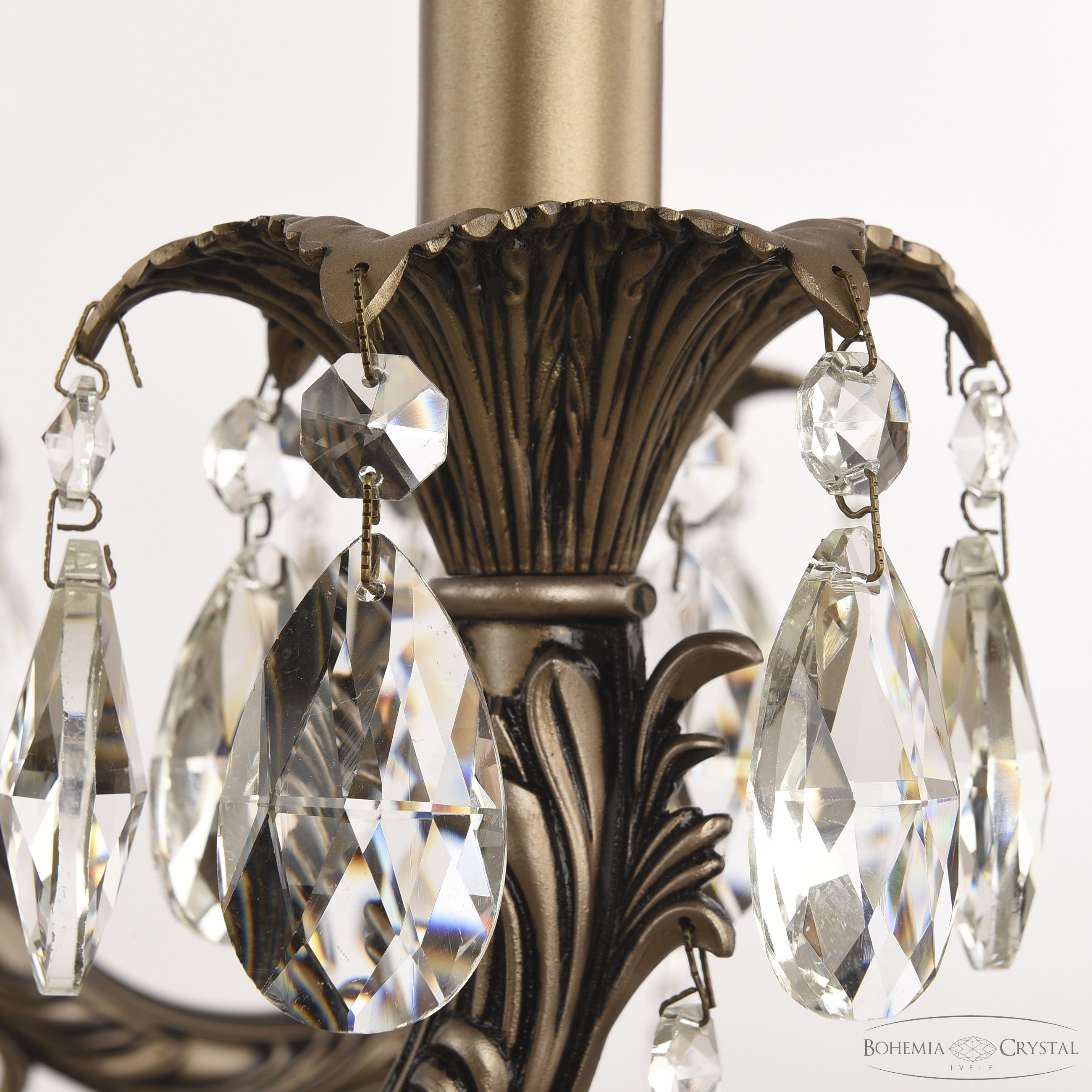 Подвесная люстра Bohemia Ivele Crystal AL79101/8/250 B SGB