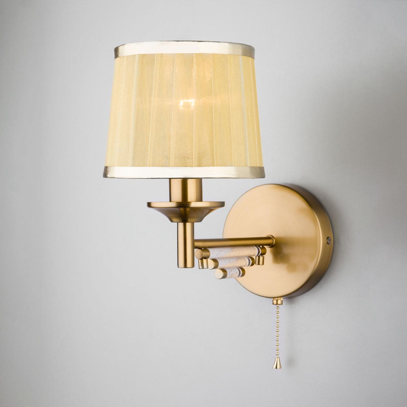 Бра Eurosvet Amalfi 60081/1 золотая бронза