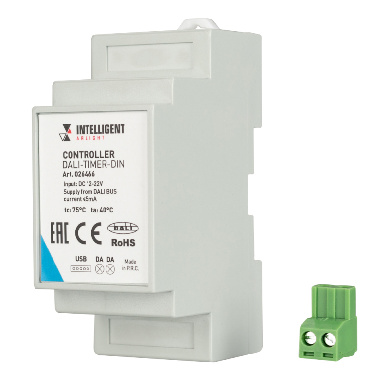 Контроллер Arlight Dali-Timer-Din (Dali-Bus, RTC) 026466