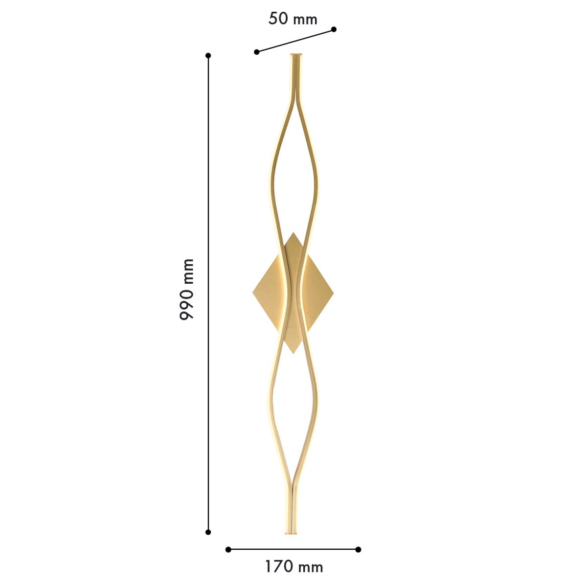 Настенный светильник Favourite Mebius 4741-2W
