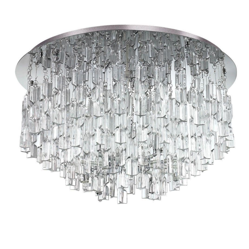 Потолочная люстра Ideal Lux Majestic PL10 Trasparente 113562