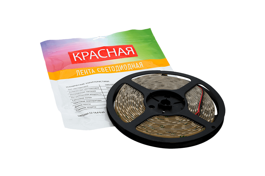 Светодиодная лента SWG SWG560-12-14.4-R-65 000059