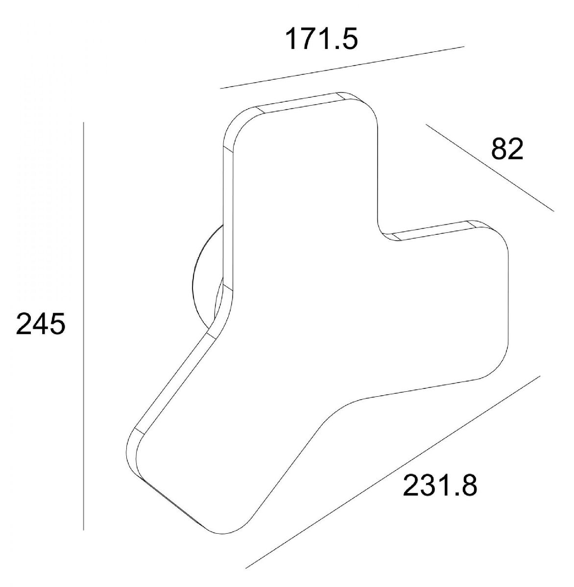 Настенный светильник Deko-Light Ypsilon 620135