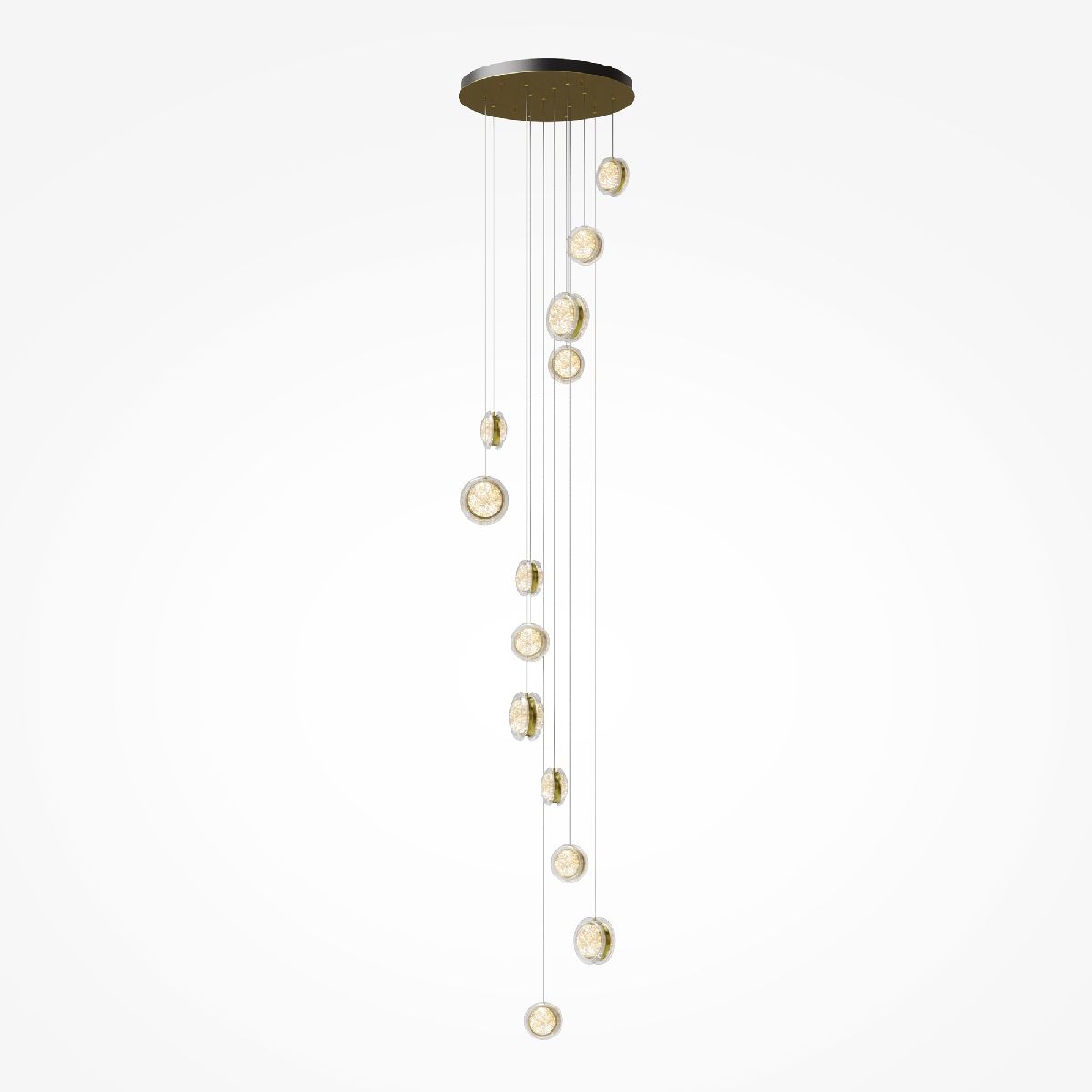 Каскадная люстра Maytoni Pharao MOD361PL-L58BS3K