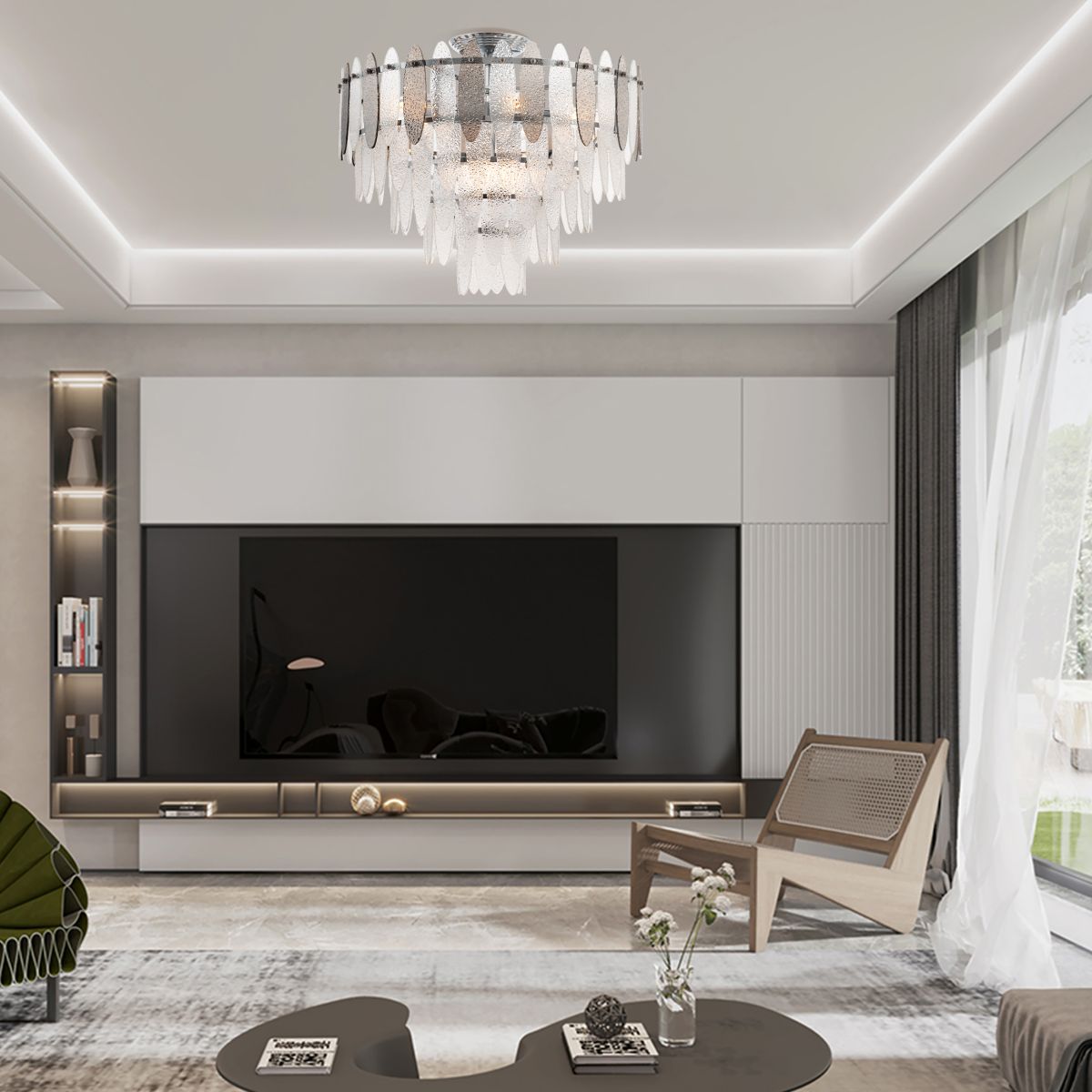 Потолочная люстра Arte Milano Sorrento 371309/8/40/500 CR