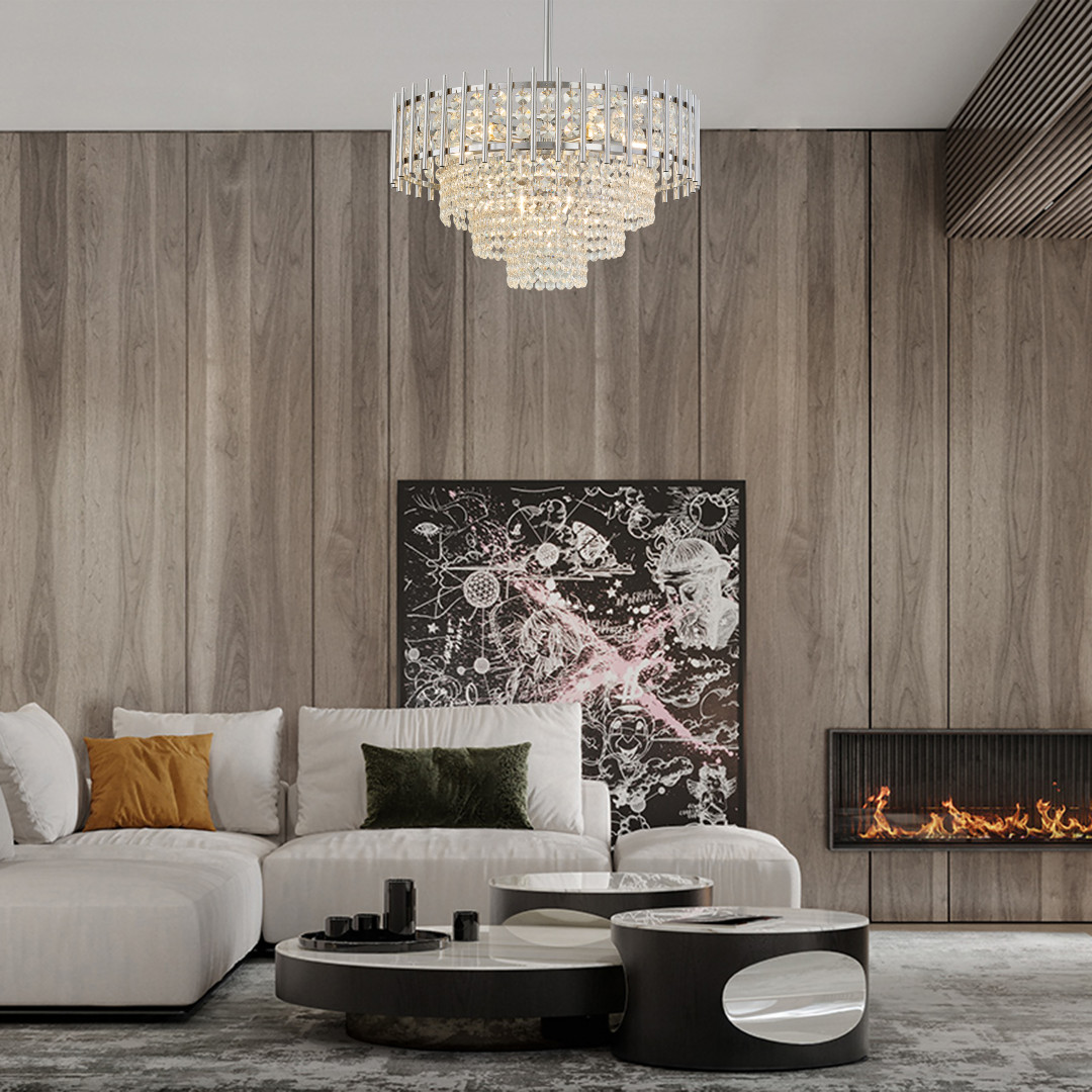 Люстра на штанге Arte Milano Sorrento 376109/7/300/490 CR