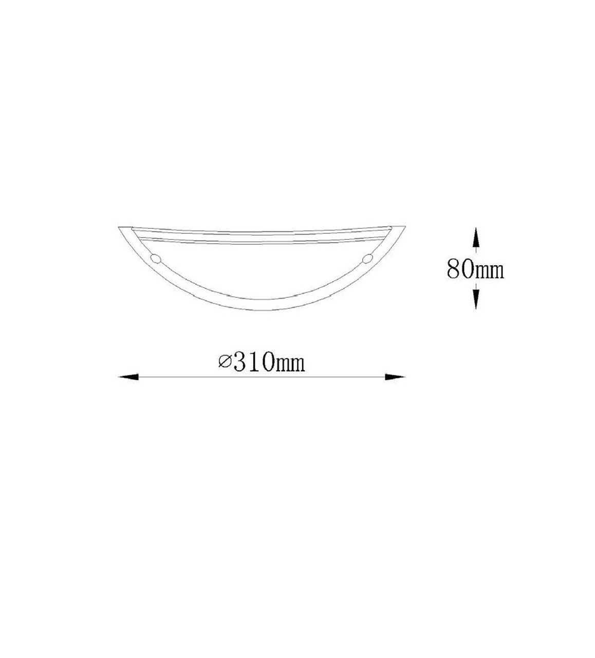 Настенный светильник Lucide Basic 07204/01/70