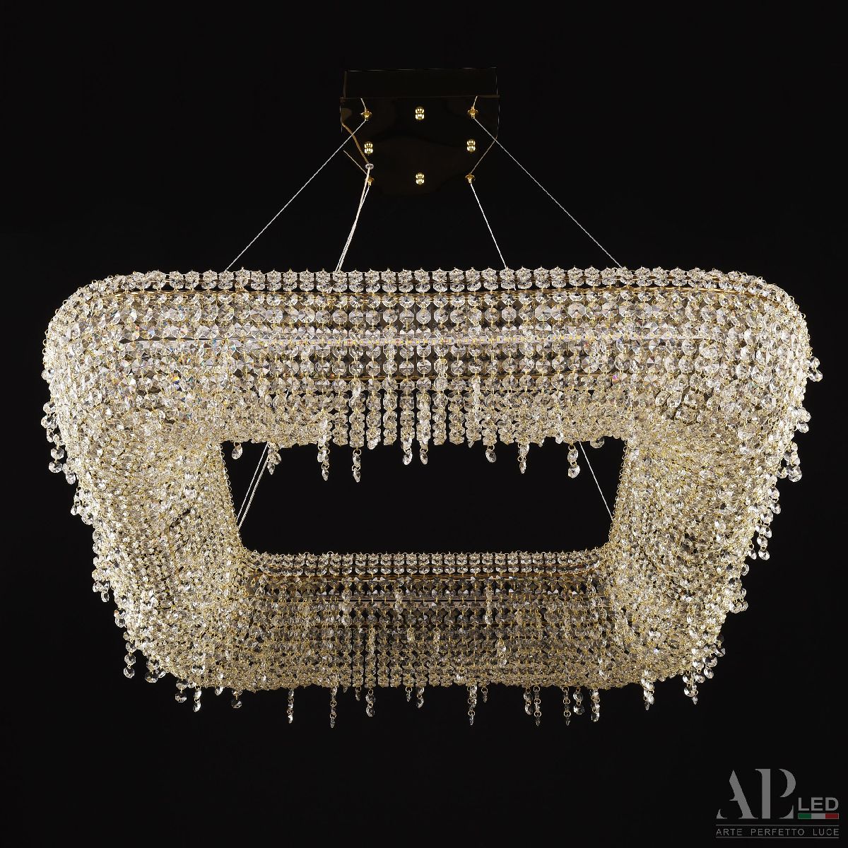 Подвесная люстра Arte Perfetto Luce Rimini S504.0.80.B.4000.Gold