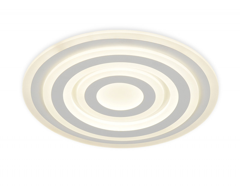 Накладная люстра Ambrella Light FA92 WH 144W D500