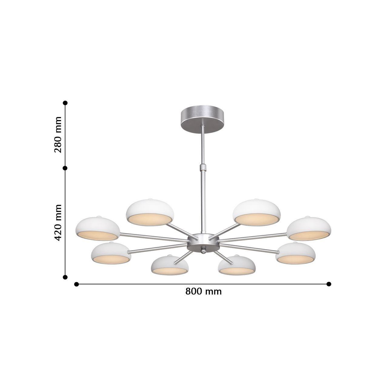 Подвесная светодиодная люстра F-Promo Salvator 2500-8P