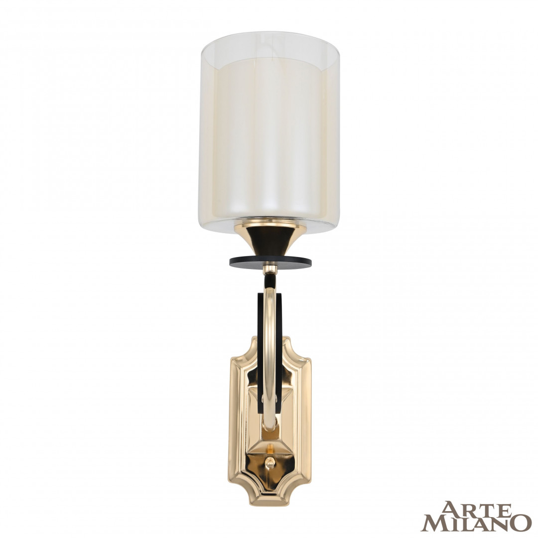 Бра Arte Milano Florentia-2237 302237/1W Bk/Gd