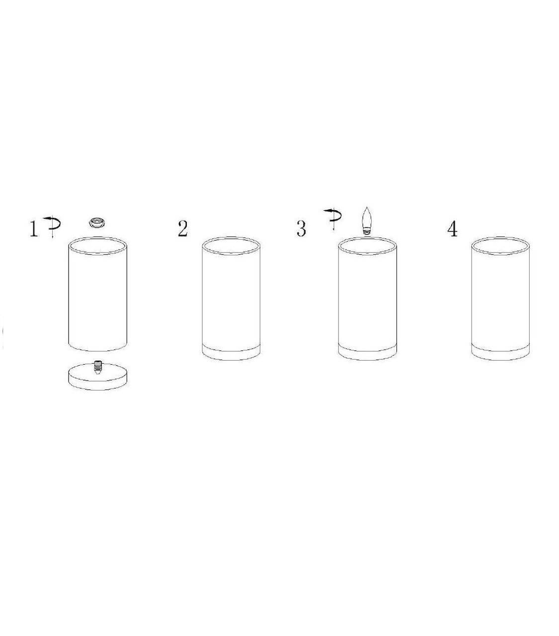 Настольная лампа Lucide Che 34516/01/99