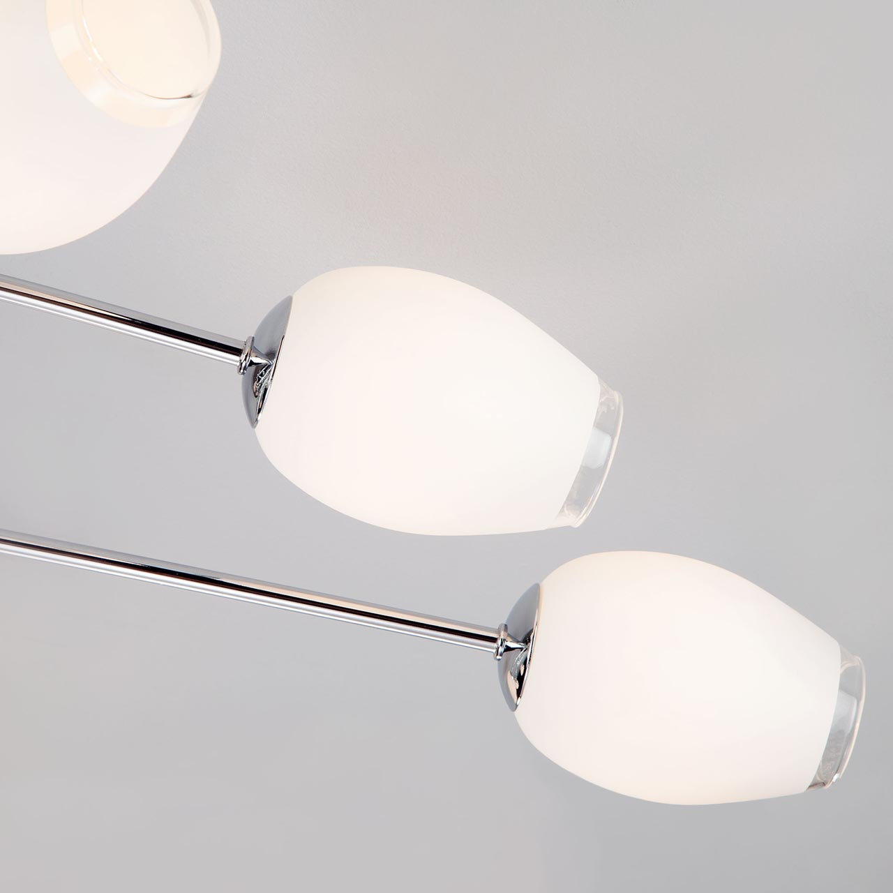 Потолочная люстра Eurosvet Tulip 30135 хром