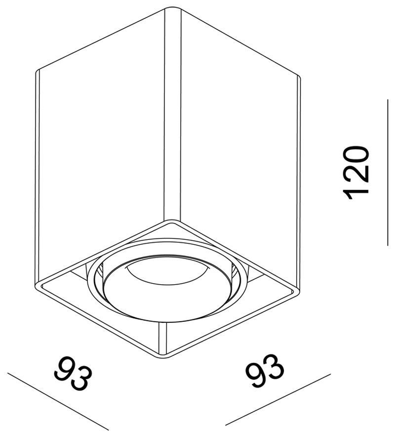 Накладной светильник Deko-Light Mona 348002