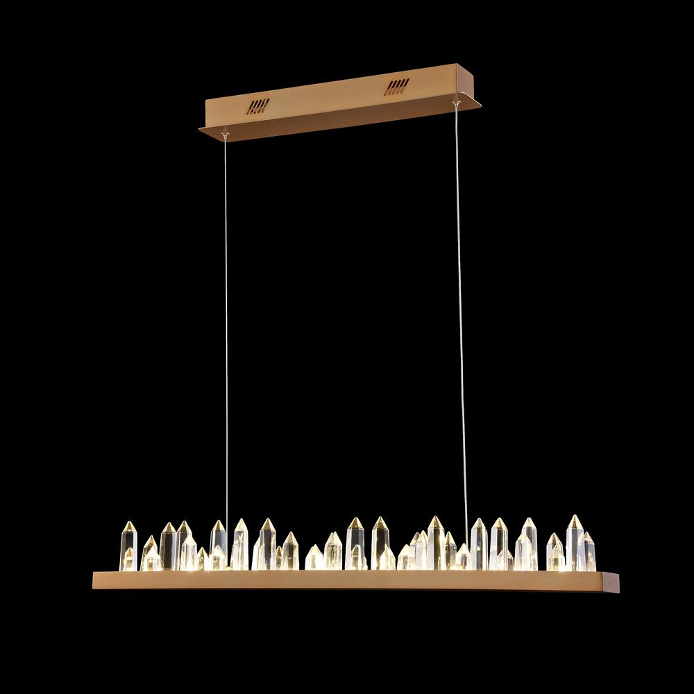 Подвесной светодиодный светильник Maytoni Gletscher H186-PL-01-40W-BS