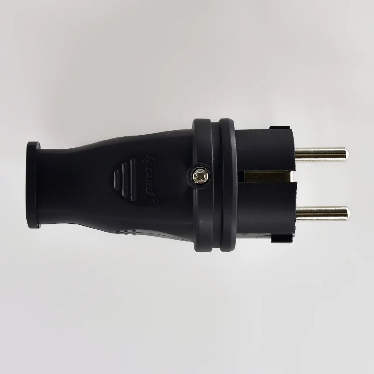 Вилка однофазная Lezard Каучук 106-0400-0105/105