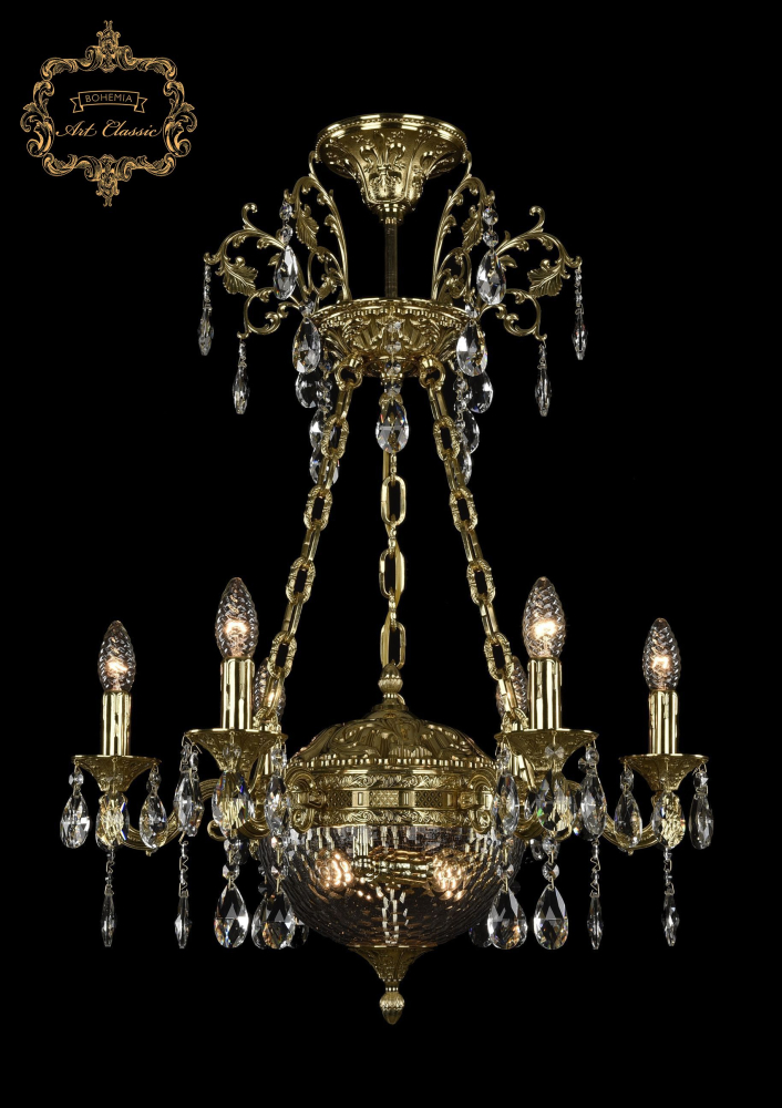 Подвесная люстра Art Classic 31.51.6.CK125SP.250SP.G.Sp.Clear.1C