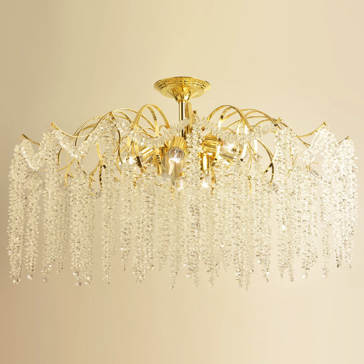 Люстра на штанге Reluce 02384-0.3-8+4 FFG