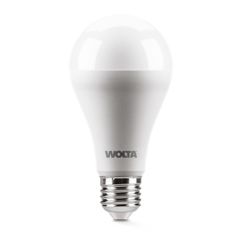 Светодиодная лампа WOLTA 25Вт 6500К E27 груша матовая 25W67BL25E27