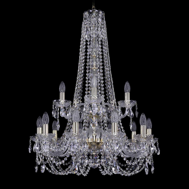 Подвесная люстра Bohemia Ivele 1406/10+5/240/h-90/2d/G