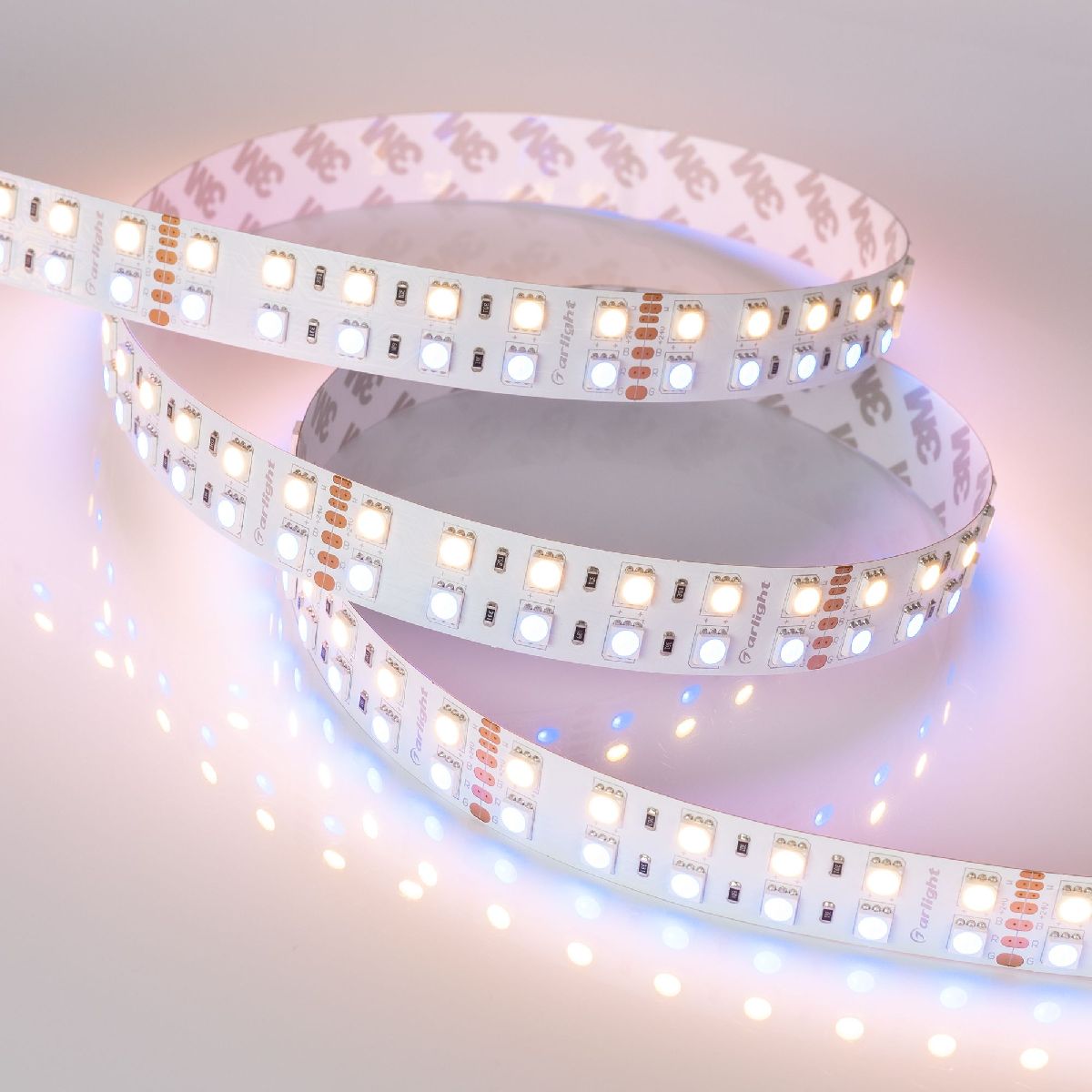 Светодиодная лента Arlight RT-B144-19mm 24V RGBW-Warm (32 W/m, IP20, 5m) 012327(3)