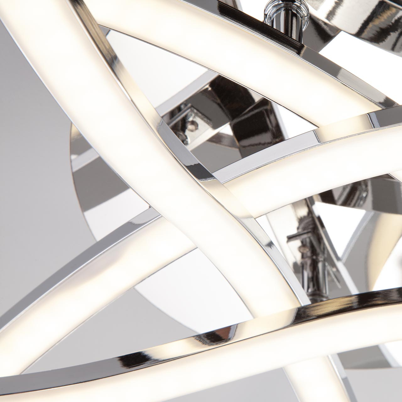 Потолочный светодиодный светильник Eurosvet Graphic 90108/5 хром