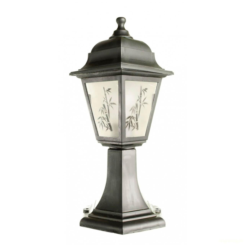 Уличный светильник ретро Arte Lamp Zagreb A1113FN-1BK