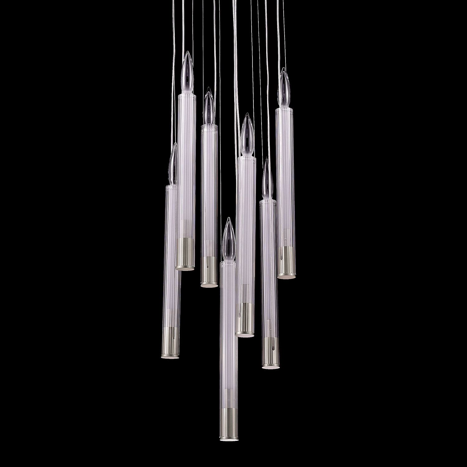 Подвесной светильник Delight Collection Candle P68094-7 chrome