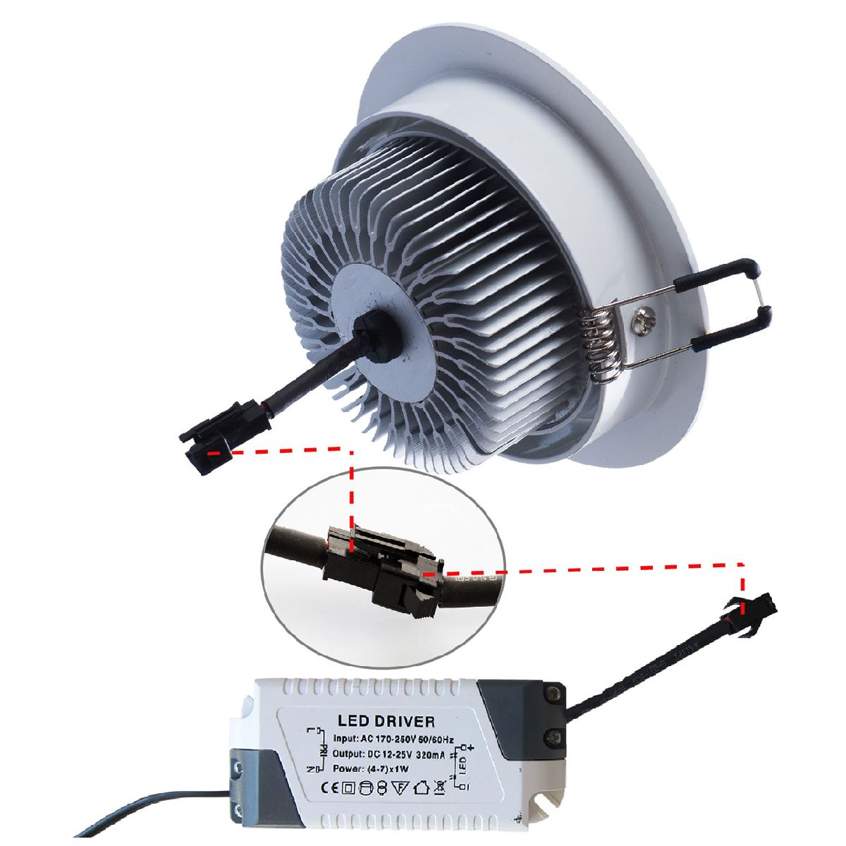 Встраиваемый светильник MW-Light Круз 637013306