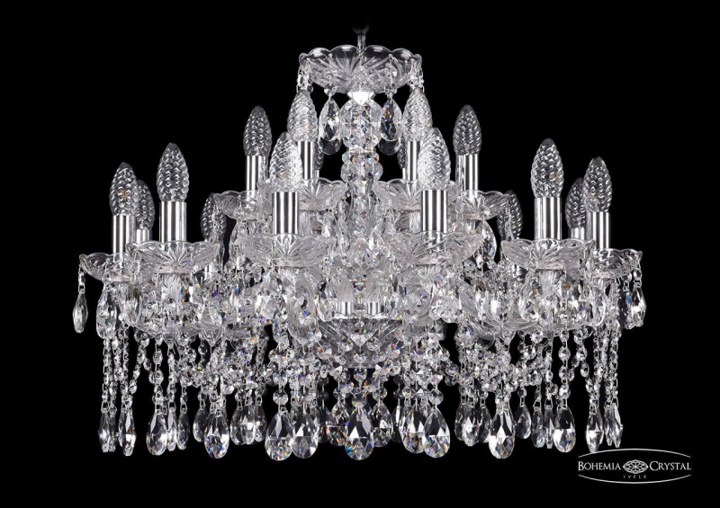 Подвесная люстра Bohemia Ivele 1413/12+6/220/Ni