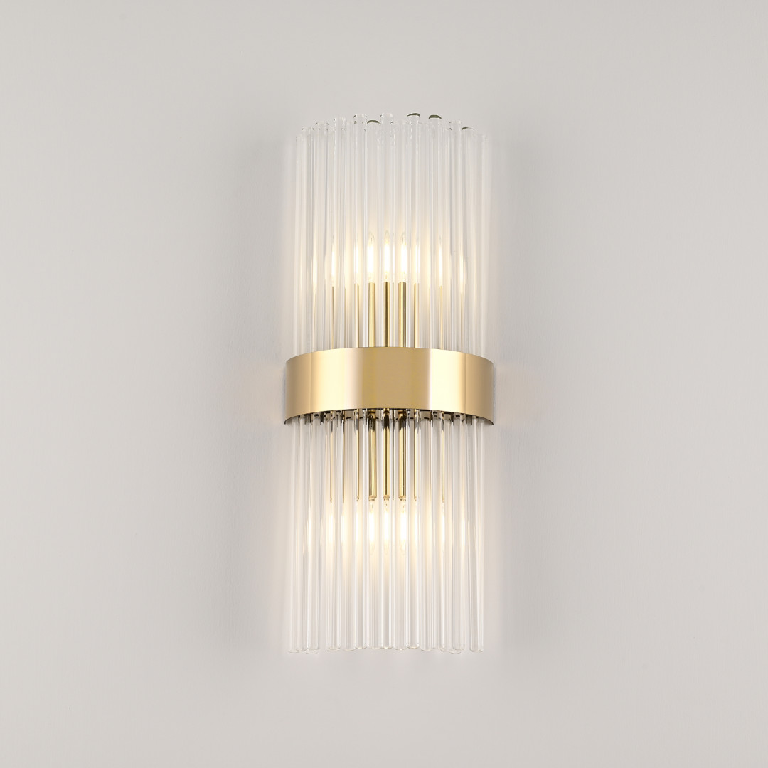 Настенный светильник Arte Milano Torcia 430122.140.2.E14.B1 GD