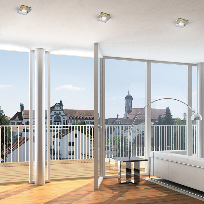 Точечный светильник на кухню Novotech Window 369345